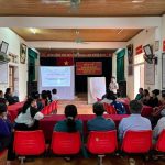 Trung tâm Khuyến nông tỉnh Hà Tĩnh phối hợp Ban quản lý dự án HCCD tổ chức các lớp tập huấn cho các hộ nông dân được hưởng lợi dự án CDP – oxfam tại các xã Hương Sơn, Vũ Quang, Thượng Đức, tỉnh Hà Tĩnh