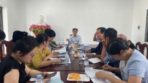 Trung tâm Khuyến nông Hà Tĩnh làm việc với Trại thực nghiệm giống Tiến Lộc về phương án sản xuất giai đoạn 2026 – 2030