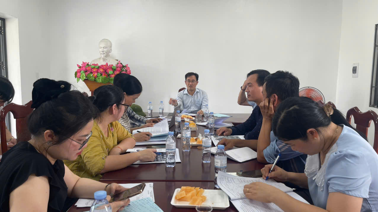 Trung tâm Khuyến nông Hà Tĩnh làm việc với Trại thực nghiệm giống Tiến Lộc về phương án sản xuất giai đoạn 2026 – 2030