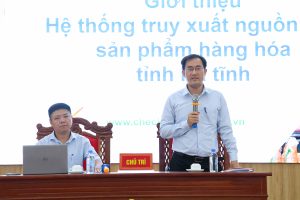 Hội nghị triển khai kết nối cơ sở dữ liệu quốc gia phục vụ truy xuất nguồn gốc nông sản.
