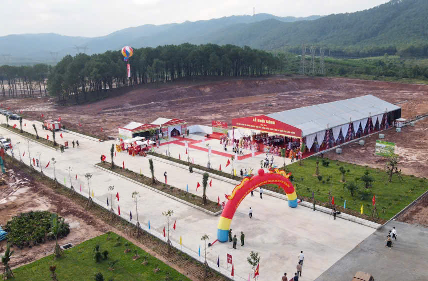 Khởi công Tổ hợp nông nghiệp hữu cơ, tuần hoàn, sinh thái 4F Quế Lâm Lam Hồng